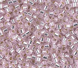 DB1335 11/0 Dyed Silver Lined Pink Miyuki Delica