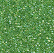 DB1246 11/0 Transparent Lime AB Miyuki Delica