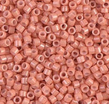 DB1363 11/0 Dyed Opaque Salmon Miyuki Delica