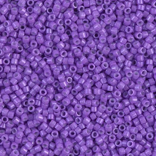 DB1379 11/0 Dyed Opaque Opaque Red Violet Miyuki Delica 