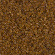 DB1391 11/0 Mustard Lined Amber Miyuki Delica 
