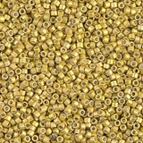 DB1154 11/0 Galvanized Semi-Frosted Zest Miyuki Delica