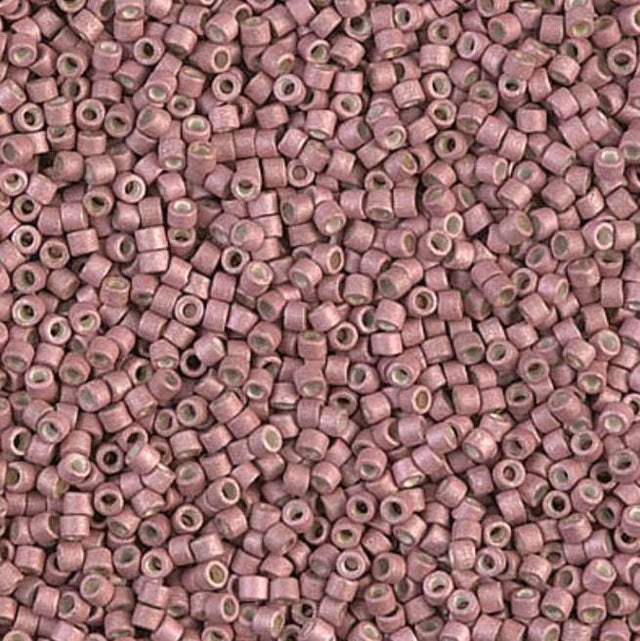 Galvanized Matte Pink Blush Miyuki Delica 11/0 DB1166