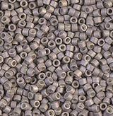 DB1168 11/0 Galvanized Matte Lt Smoky Amethyst Miyuki Delica