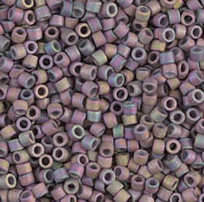 DB1067 11/0 Matte Metallic Thistle Gold Iris Miyuki Delica