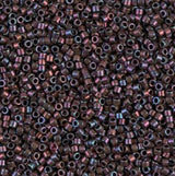 Metallic Dark Plum Gold Iris Miyuki Delica 11/0 DB1004