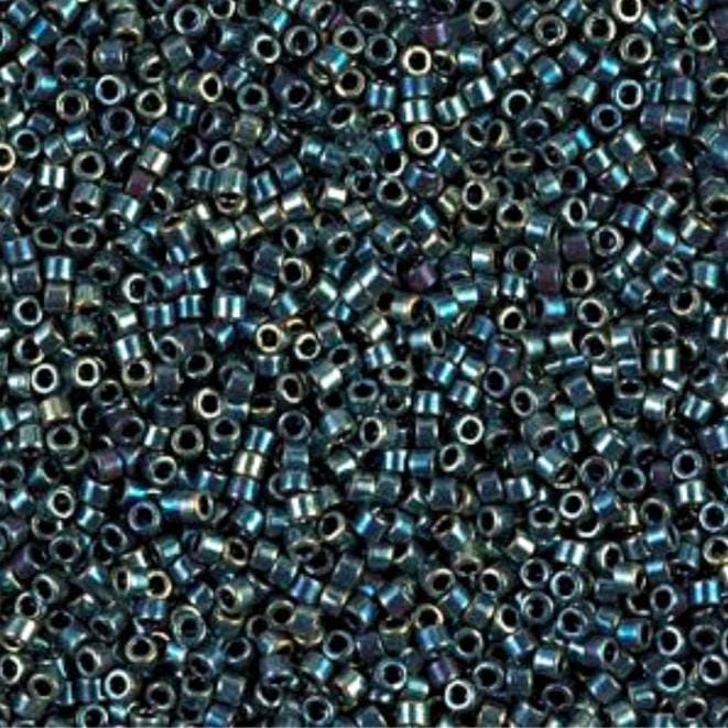 Metallic Blue Green Gold Iris Miyuki Delica 11/0 DB1006