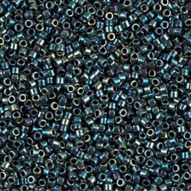 Metallic Blue Green Gold Iris Miyuki Delica 11/0 DB1006