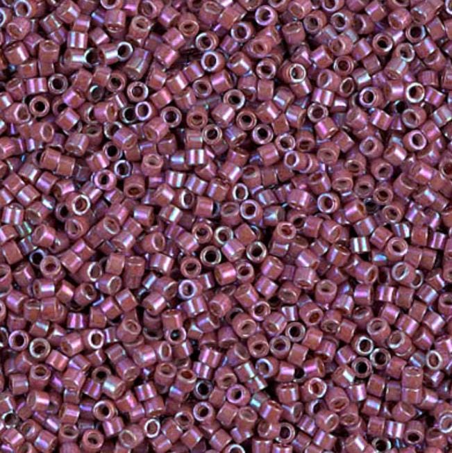 Metallic Raspberry Gold Iris Miyuki Delica 11/0 DB1015