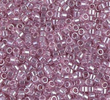 DB1482-1 11/0 Transparent Light Rose Luster Miyuki Delica 