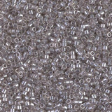 DB1484 11/0 Transparent Lt Moss Green Luster Miyuki Delica 