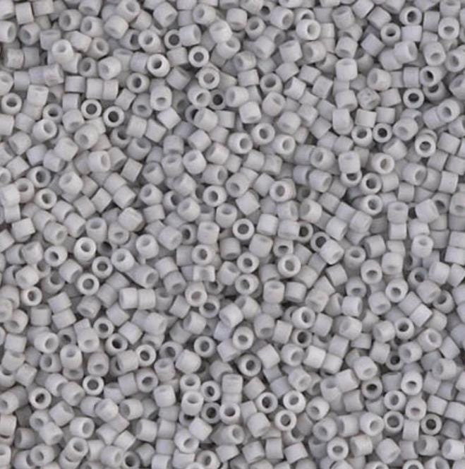  Matte Opaque Light Smoke Miyuki Delica 11/0 DB1518
