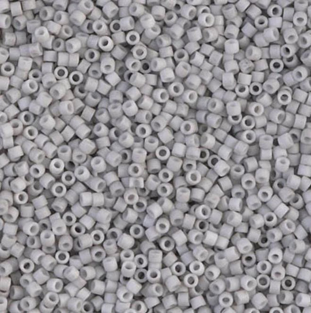  Matte Opaque Light Smoke Miyuki Delica 11/0 DB1518