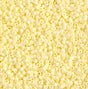 DB1511-1 11/0 Matte Opaque Pale Yellow Miyuki Delica 