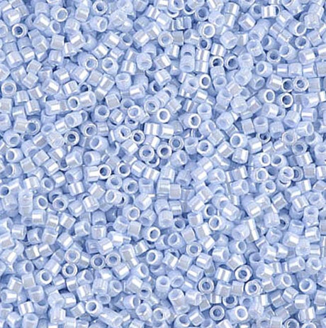 DB1537-1 11/0 Opaque Light Sky Blue Ceylon Miyuki Delica