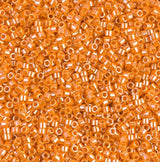 DB1563 11/0 Opaque Mandarin Luster Miyuki Delica 