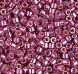 DB1840 11/0 Duracoat Galvanized Hot Pink Miyuki Delica