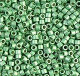 DB1844F 11/0 Duracoat Galvanized Matte Dark Mint Green Miyuki Delica