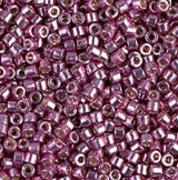 Delica, 11/0 Duracoat Galvanized Dusty Orchid, DB1848 Miyuki Delica-5 grams