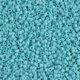 DB1595 11/0 Matte Opaque Sea Opal AB Miyuki Delica 