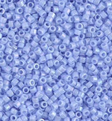 DB1596 11/0 Matte Opaque Agate Blue AB Miyuki Delica