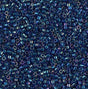 Emerald Lined Cobalt AB Miyuki Delica 11/0 DB1763