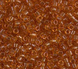 DB1101 11/0 Transparent Marigold Miyuki Delica