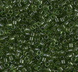 Transparent Olive Miyuki Delica 11/0 DB1107