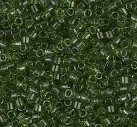 Transparent Olive Miyuki Delica 11/0 DB1107