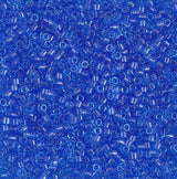 DB1110 11/0 Transparent Azure Miyuki Delica