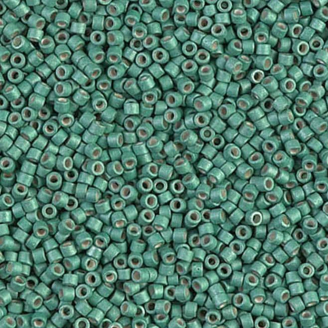 DB1171 11/0 Galvanized Matte Dark Mint Miyuki Delica