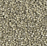 DB1181 11/0 Galvanized Semi- Frosted Aloe Miyuki Delica