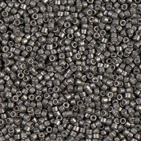 Galvanized Semi-Frosted Eggplant Miyuki Delica 11/0 DB1185