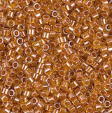 DB1702 11/0 Copper Pearl Lined Marigold Miyuki Delica