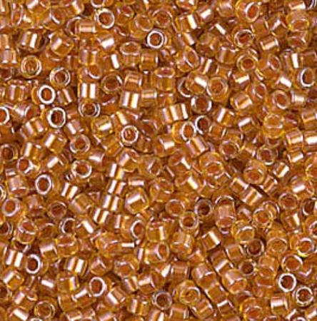 DB1702 11/0 Copper Pearl Lined Marigold Miyuki Delica