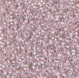 DB1335 11/0 Dyed Silver Lined Pink Miyuki Delica 