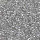 DB1231 11/0 Transparent Gray Mist Luster Purple Miyuki Delica