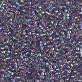 DB1245 11/0 Transparent Light Amethyst AB Miyuki Delica 