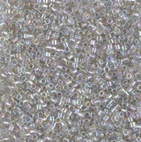 DB1251 11/0 Transparent Gray Mist AB Miyuki Delica 