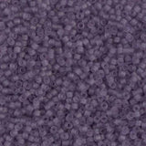 DB1264 11/0 Matte Transparent Mauve Miyuki Delica 