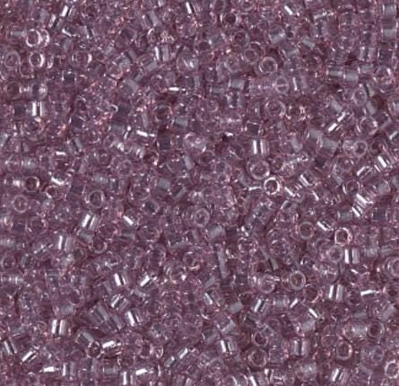 DB1893 11/0 Transparent Smoky Amethyst Luster Miyuki Delica
