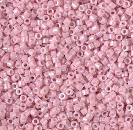 DB1907 11/0 Opaque Rosewater Luster Miyuki Delica