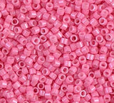 DB1371 11/0 Dyed Opaque Carnation Pink Miyuki Delica