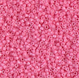 DB1371 11/0 Dyed Opaque Carnation Pink Miyuki Delica 