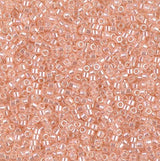 DB1479-1 11/0 Transparent Pale Peach Luster Miyuki Delica 