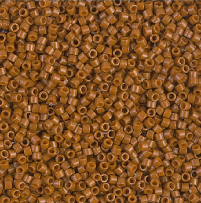 DB2109 11/0 Duracoat Opaque Sienna Miyuki Delica 