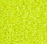 DB2031 11/0 Luminous Lime Aid Miyuki Delica