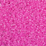 DB2037 11/0 Luminous Hot Magenta Miyuki Delica