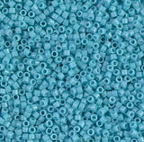 DB2128 11/0 Duracoat Opaque Nile Blue Miyuki Delica