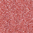 DB1481-1 11/0 Transparent Salmon Luster Miyuki Delica 